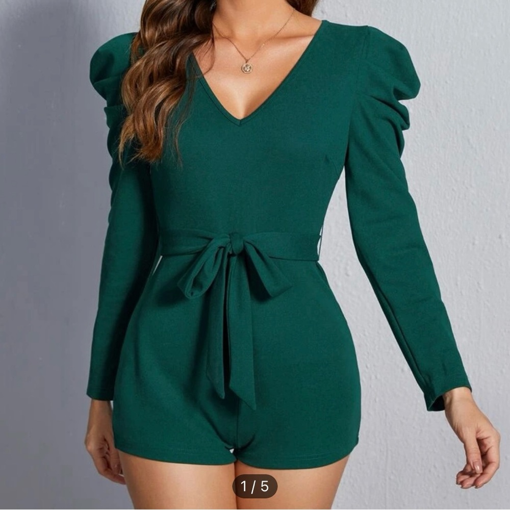 Green romper